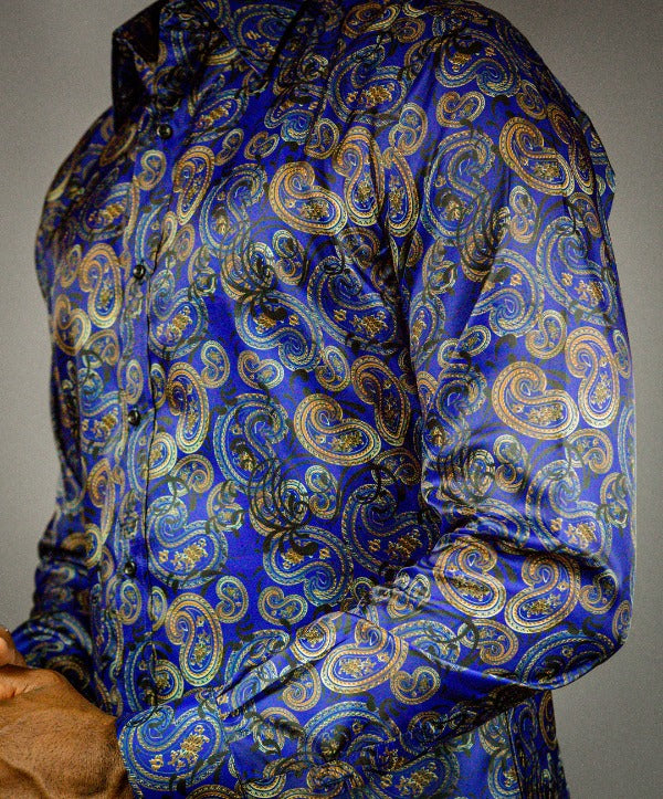 Blue Paisley