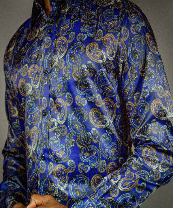 Blue Paisley